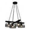 Миниатюра фото подвесная люстра imex ringo md.20461-4-p-bk | 220svet.ru