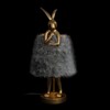 Миниатюра фото настольная лампа loft it lapine 10315/a grey fluff | 220svet.ru