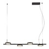 Миниатюра фото подвесная светодиодная люстра crystal lux clt 027c4 l1000 bl | 220svet.ru