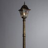 Миниатюра фото садово-парковый светильник arte lamp berlin a1017pa-1bn | 220svet.ru