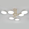 Миниатюра фото потолочная светодиодная люстра escada rune 10262/6led | 220svet.ru