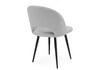 Миниатюра фото стул на металлокаркасе woodville курбис светло-серый (zd 960) / черный 642901 | 220svet.ru