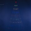 Миниатюра фото уличная светодиодная гирлянда (ul-00007283) uniel лучи росы 220v  разноцветный uld-e0120-120/sta multi ip44 | 220svet.ru
