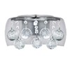 Миниатюра фото настенный светильник lumina deco fabina ldw 8077-1 pr | 220svet.ru