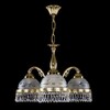 Миниатюра фото подвесная люстра artglass enarete iii. polished ce | 220svet.ru