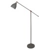 Миниатюра фото торшер arte lamp braccio a2054pn-1gy | 220svet.ru