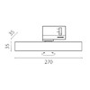 Миниатюра фото трековый светодиодный светильник 20w 4000k 120° lightstar quattro 220v lilla  202047-4w | 220svet.ru