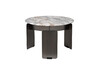 Миниатюра фото столик журнальный круглый мраморный garda decor 160kd-26501 | 220svet.ru