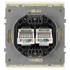 Миниатюра фото розетка эра arktik 16-3108-02 информационная двойная 2xrj45 слоновая кость б0070485 | 220svet.ru