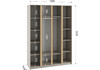 Миниатюра фото шкаф четырехстворчатый woodville кассий 160 кашемир 679651 | 220svet.ru