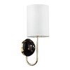 Миниатюра фото бра odeon light modern 5424/1w золотой/черный | 220svet.ru