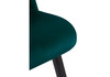 Миниатюра фото обеденная группа woodville cельда black / green 579063 | 220svet.ru