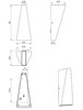 Миниатюра фото фасадный светильник arte lamp cometa a1524al-2bk | 220svet.ru