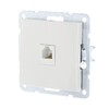 Миниатюра фото розетка компьютерная rj-45 lk studio lk60 кат.5е белый 866104-1 | 220svet.ru