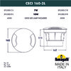 Миниатюра фото грунтовый светильник fumagalli ceci 160-2l  3f2.000.000.lxd1l | 220svet.ru