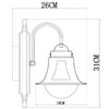 Миниатюра фото бра arte lamp a7006ap-1ab | 220svet.ru