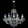 Миниатюра фото подвесная люстра artglass demeter viii. polished ce | 220svet.ru