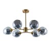 Миниатюра фото потолочная люстра arte lamp yuka smoky a7759pl-6pb | 220svet.ru