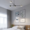 Миниатюра фото потолочная люстра на штанге inodesign motvikt black 41.1204 | 220svet.ru