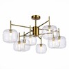 Миниатюра фото потолочная люстра st luce finn sl1049.302.08 | 220svet.ru