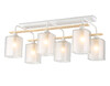 Миниатюра фото потолочная люстра  ambrella light traditional loft tr tr3033247/6 wh/wd | 220svet.ru
