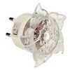 Миниатюра фото настенный светодиодный светильник (10320) uniel серия dtl-308-цветок/rgb/4led/0,5w | 220svet.ru