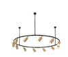 Миниатюра фото люстра kink light кайко 07615-12 | 220svet.ru