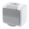 Миниатюра фото розетка эра schuko 2p+e 16a 250v с крышкой 5-201-03 б0050945 | 220svet.ru