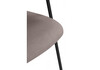 Миниатюра фото стул на металлокаркасе woodville криспиан латте (zd 290) / черный 619203 | 220svet.ru