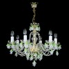 Миниатюра фото подвесная люстра artglass gizela vi. vino white st | 220svet.ru