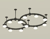 Миниатюра фото потолочный светильник на штанге ambrella light diy spot techno ring xr92221006 | 220svet.ru