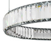 Миниатюра фото подвесной светильник loft it crystal ring 10135/1000 chrome | 220svet.ru