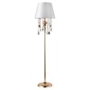 Миниатюра фото торшер crystal lux mercedes pt1 gold/color | 220svet.ru