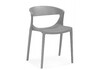Миниатюра фото пластиковый стул woodville градно жесткий серый 629339 | 220svet.ru