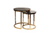 Миниатюра фото стол журнальный garda decor 57el-et101b-bl | 220svet.ru