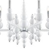 Миниатюра фото подвесная люстра lumion nana 8260/6 белый | 220svet.ru