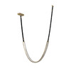 Миниатюра фото подвесной светодиодный светильник delight collection md24083001-1f black/gold | 220svet.ru