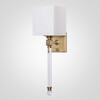 Миниатюра фото бра regina andrew crystal sconce brass | 220svet.ru