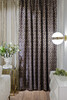 Миниатюра фото портьера garda decor 121gd-ton04-port bronz | 220svet.ru