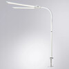 Миниатюра фото офисная настольная лампа на струбцине arte lamp tilt a5127lt-1wh | 220svet.ru