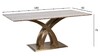 Миниатюра фото стол обеденный annasole garda decor 33fs-21103stol/ob | 220svet.ru