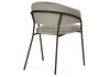 Миниатюра фото стул на металлокаркасе woodville лукас бежевый / черный каркас 626207 | 220svet.ru
