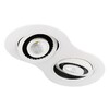 Миниатюра фото встраиваемый светодиодный светильник ambrella light techno led s505/2 w | 220svet.ru