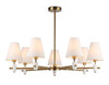 Миниатюра фото люстра на штанге ambrella light high light lh75045 | 220svet.ru
