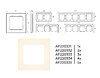 Миниатюра фото рамка 2-постовая ambrella volt alfa techno af220331 | 220svet.ru