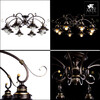 Миниатюра фото потолочная люстра arte lamp 7 a4577pl-8ck | 220svet.ru