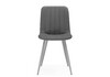 Миниатюра фото стул на металлокаркасе woodville дани темно-серый (zd 995) / серый np 632291 | 220svet.ru