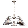 Миниатюра фото подвесная люстра arte lamp oglio a9273lm-5ab | 220svet.ru