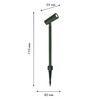 Миниатюра фото ландшафтный светильник favourite micron 4811-1t | 220svet.ru