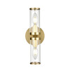 Миниатюра фото настенный светильник mb2061-2b br.brass delight collection | 220svet.ru